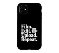 Film Edit Upload Repeat Creative Video Maker Case for iPhone 11
