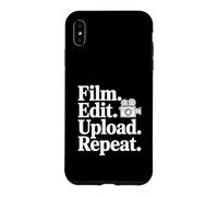 Film Edit Upload Repeat Creative Video Maker Case for iPhone XS Max