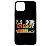 Film Editor Energy 67 Percent Funny Job Title Humor Case for iPhone 15 Plus
