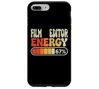 Film Editor Energy 67 Percent Funny Job Title Humor Case for iPhone 7 Plus/8 Plus