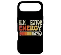 Film Editor Energy 67 Percent Funny Job Title Humor Case for iPhone Air