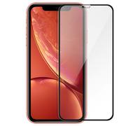 Film IPHONE Screen XR Tempered Glass 9H Bevelled Transparent Edge Black