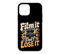 Film it Don't Lose it Filmmaker Cinema Case for iPhone 12 mini
