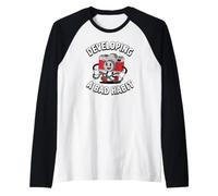 Film Photographer Developing A Bad Habit Vintage Camera Raglan Baseball Tee