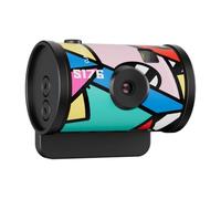 Film Pocket Camera with Rear Preview Screen, Rechargeable 1080P Digital Camera for Casual Vlog and Daily Memory