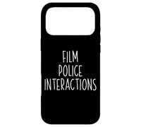 Film Police Interactions Defund Police Accountability Cops Case for iPhone 17 Pro Max