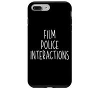 Film Police Interactions Defund Police Accountability Cops Case for iPhone 7 Plus/8 Plus