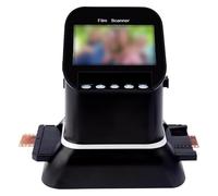 Film Scanner,120 126 127 135 Film Negative Scanner,14/22 MP High Resolution Slide Viewer,Convert &Slide To Digital JPEG, No Computer/Software Required, 4.3-inch Large Screen(Black)