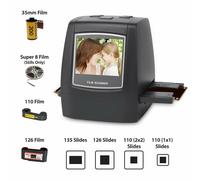 Film Scanner with 22MP Converts 135/35mm, Slides, Negatives NEW