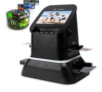Film Scanner with 22MP Resolution for 35mm Slides and Negatives, 4.3" LCD Display for Digital Conversion