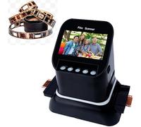 Film Scanner with 22MP Resolution for 35mm Slides and Negatives, Converts to Digital with 4.3" LCD Display