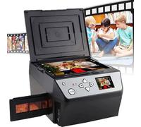 Film/Slide/Photo Multi-function Photo Scanner(5" Lcd Screen), Convert - 135&110 Film/35mmslide + Photo to HD 22mp Digital Jpg Files