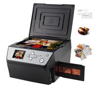 Film & Slide Photo Multi-Function Scanner, 22MP 135/35mm 110 Slide/Negative Film Photo Document Business Card To HD Digital JPG Files,Highly Compatible