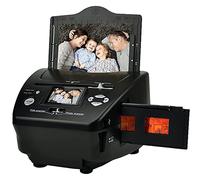 Film & Slide Scanner, 16MP Negatives Scanner, 2.4" LCD Screen, Converts 35mm/135 Slides & Negatives to Digital JPG Photos, Works with Different Types of Film Slides