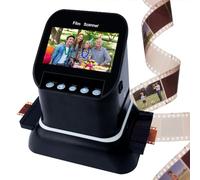 Film & Slide Scanner, 22MP Photo Scanner with 4.3 Inch LCD Display, Negative Scanner, Converts Negatives and 35mm Color and Black and White Slides, 120 126 127 135 Films to