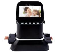 Film & Slide Scanner, Digital Film Scanner, with Large 4.3" LCD Screen, 22 Million Pixels Highest, Support 35mm, 135 (36x24), 127, 126 film, Positive Film, Negative Film, Black and White Film