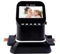 Film Slide Scanner, Digital Photo Converter with 4.3"LCD Display, 22 Million Pixels, Convert 35mm, 135, 126, 127 Negative & Slides To Digital JPEG, Multi-Language Operate Intrface, USB Charge