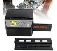 Film Slide Scanner, HD 22MP Film Scanner, 2.4-inch LCD Screen Photo Scanner for Convert 135Film, 35mm Slide, 110Film, Photo, Document