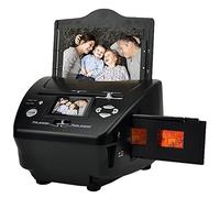 Film & Slide Scanner, High Resolution 16MP Negatives Scanner, 2.4" LCD Screen, Converts 35mm/135 Slides & Negatives to Digital Photos