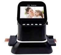 Film & Slide Scanner with 4.3”LCD Screen, Convert 35mm, 135, 126, 127 Negative & Slides to Digital JPEG, 120 High Resolution Film Scanner, 1080P LCD Screen, Digital Film Converter