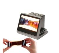 Film Slide Scanner With 5 Inch Color LCD Screen, 24MP CMOS Sensor With 48MP Interpolation, Converts 35mm 135 126 110 Film Negatives Slides
