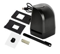 Film Slides, Scanner Converter, Portable Negative Scanner 8 Megapixel 35mm/135mm Slides and Negatives to Digital JPEG Photos, Supports Black & White/Color Negatives and Slides