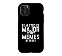 Film Studies Major By Day Memes Night Cinema Movie School Case for iPhone 11 Pro