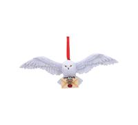 Nemesis Now Harry Potter Hedwig Hanging Ornament, Polyethylene Terephthalate, White, 13cm, for Birthday