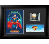 FILMCELLS DC Comics - Superman (2025) - City of Tomorrow 7” x 5” MiniCell Desktop Presentation - Featuring 35 mm Film Clip with Easel Stand - Officially Licensed Movie Collectible