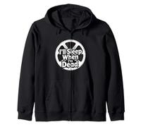 Filmmaker Editor Horror Movie I'll Sleep When I'm Dead Zip Hoodie
