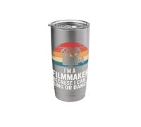 Filmmaker I'm A Filmmaker Because I Can't Sing Or Dance Stainless Steel Insulated Tumbler