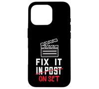 Filmmaker Post Fix It On Set Film Producer Filmmaking Case for iPhone 16 Pro