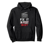 Filmmaker Post Fix It On Set Film Producer Filmmaking Pullover Hoodie