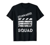 Filmmaker Squad Clapboard Film Director Videographer T-Shirt