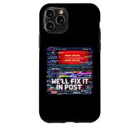 Filmmaker We'll Fix It In Post Video Editor Glitch Art Case for iPhone 11 Pro