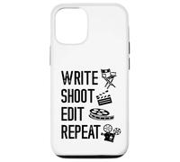 Filmmaker Write Shoot Edit Repaeat Cinematography Filmmaking Case for iPhone 12/12 Pro
