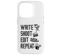 Filmmaker Write Shoot Edit Repaeat Cinematography Filmmaking Case for iPhone 14 Pro
