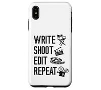 Filmmaker Write Shoot Edit Repaeat Cinematography Filmmaking Case for iPhone XS Max