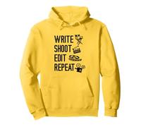 Filmmaker Write Shoot Edit Repaeat Cinematography Filmmaking Pullover Hoodie