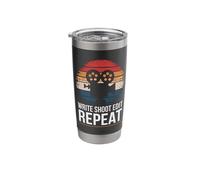 Filmmaker Write Shoot Edit Repeat Stainless Steel Insulated Tumbler