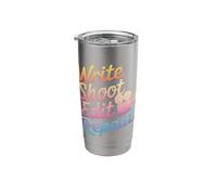 Filmmaker Write Shoot Edit Repeat Stainless Steel Insulated Tumbler