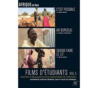 Films d'étudiants saint-louis du Sénégal v5 - DVD