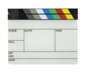 Filmsticks Coloured Stick Clapperboard Kit (UK/EU) Medium