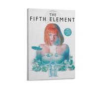 FilmThe Fifth Element Posters Canvas Wall Art For Room Aesthetic And Decor Poster For Bedroom Kitchen Bathroom Living Room Office Decor 20x30inch(50x75cm) Frame-style
