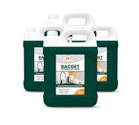 FILO Bacdet Washing Up Liquid 4x 5L - High Foam Dishwashing Liquid & Dish Soap Refill - Heavy Duty Grease Remover for Sparkling Dishes, Pots, Pans and Windows