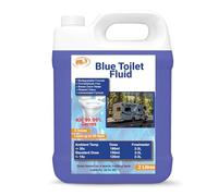 Filo Blue Toilet Fluid 2L - Eco friendly Waste Holding Tank Cleaner for Caravan, Motorhomes, Campervans - Odour Control - Chemical Liquid for Camping/Portable Toilets.
