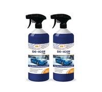 Filo De Icer Spray for Car 2 x 1 Litre | Powerful -24°C Deicer Car Windscreen Spray - Effectively Melts Ice, Clears Frost & Prevents Re-Freezing, Easy to Use