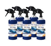 Filo De Icer Spray for Car 5 x 1 Litre | Powerful -24°C Deicer Car Windscreen Spray - Effectively Melts Ice, Clears Frost & Prevents Re-Freezing, Easy to Use
