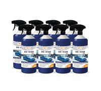 Filo De Icer Spray for Car 8 x 1 Litre | Powerful -24°C Deicer Car Windscreen Spray - Effectively Melts Ice, Clears Frost & Prevents Re-Freezing, Easy to Use