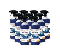 Filo De Icer Spray for Car 9 x 1 Litre | Powerful -24°C Deicer Car Windscreen Spray - Effectively Melts Ice, Clears Frost & Prevents Re-Freezing, Easy to Use